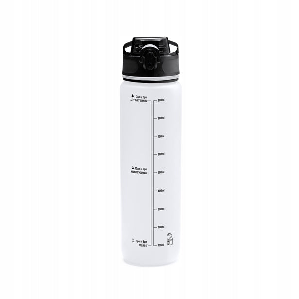 WATER BOTTLE FITNESS MOTIVATIONAL BOTTLE FOR GYM TRAINING FOR SCHOOL 1 L