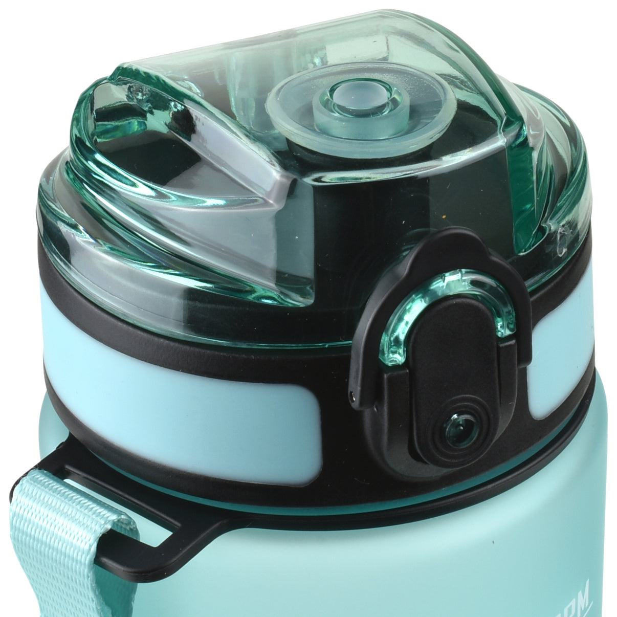 WATER BOTTLE MOTIVATIONAL TRAINING 1000ML TURQUOISE WITHOUT BPA MIOWI Manufacturer code BIDON BUTELKA NA WODĘ MIOWI 1000 ML MIĘTOWA