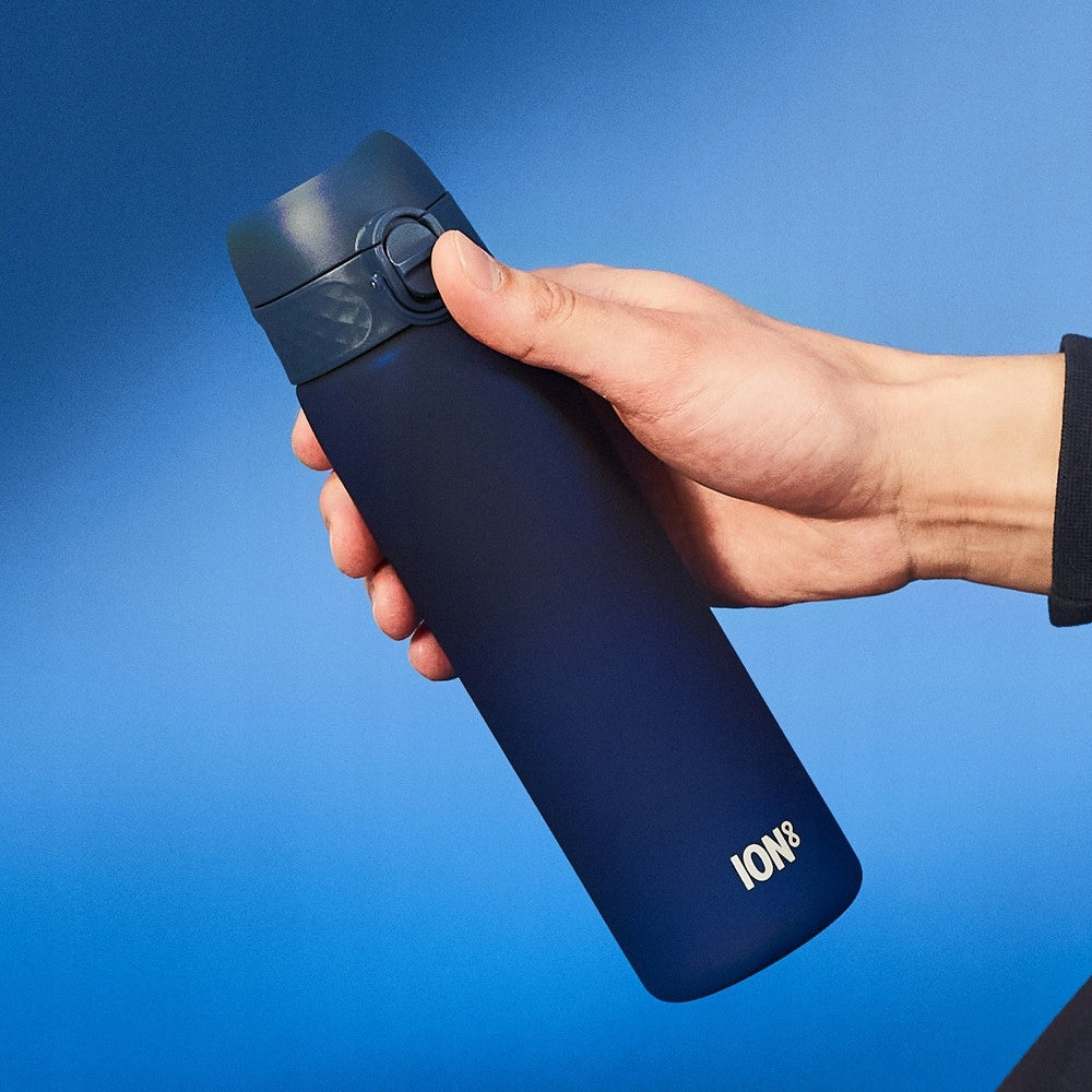 WATER BOTTLE - PZH CERTIFICATE- HARD SPORTS MOUTHPIECE BLUE ION8 0,5 l 500 ml Packaging status original