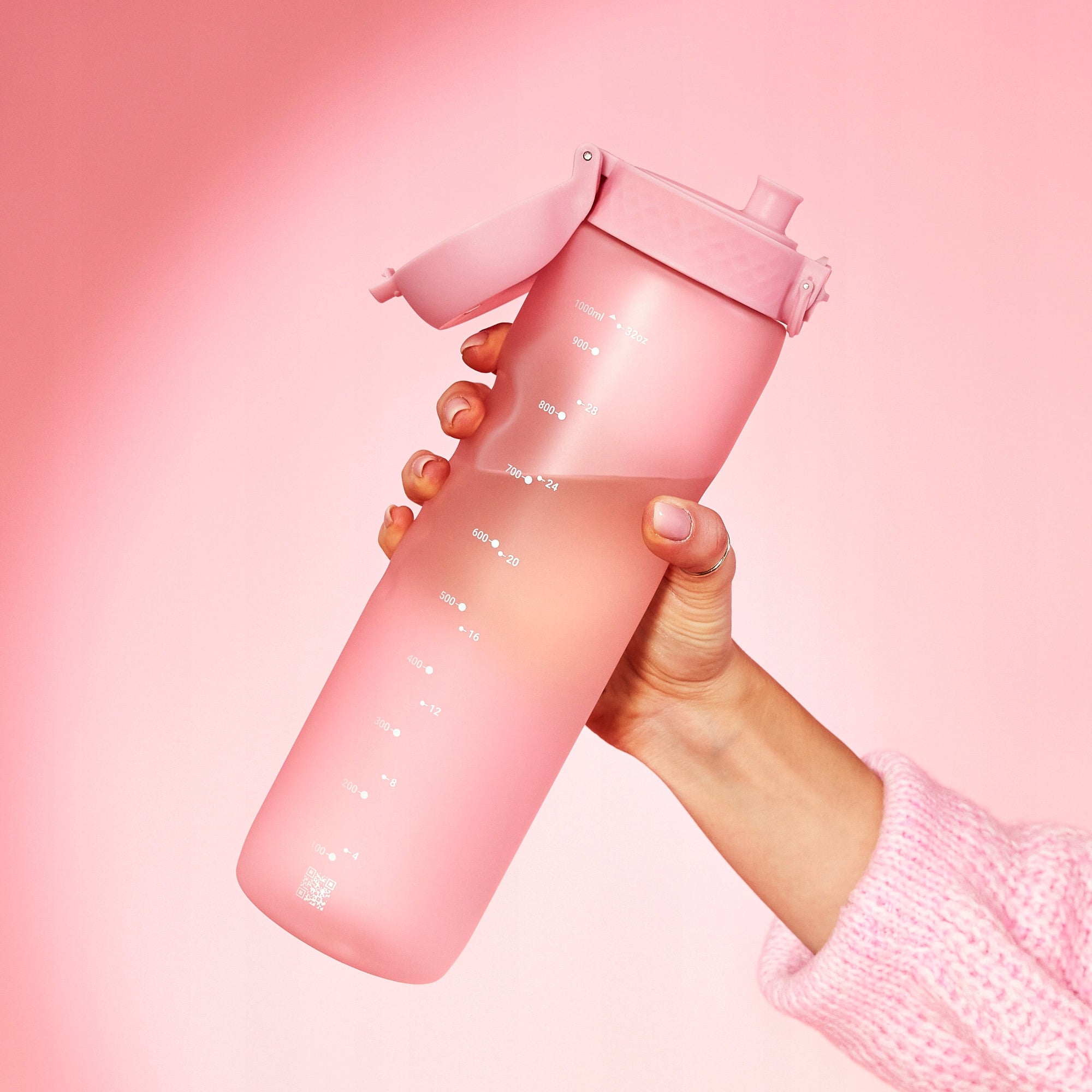 WATER BOTTLE SEALED LIGHT LARGE SPORT BIKE GYM SCHOOL YOGA ROSES ION8 1 LITER Manufacturer code I8RF1000ROS