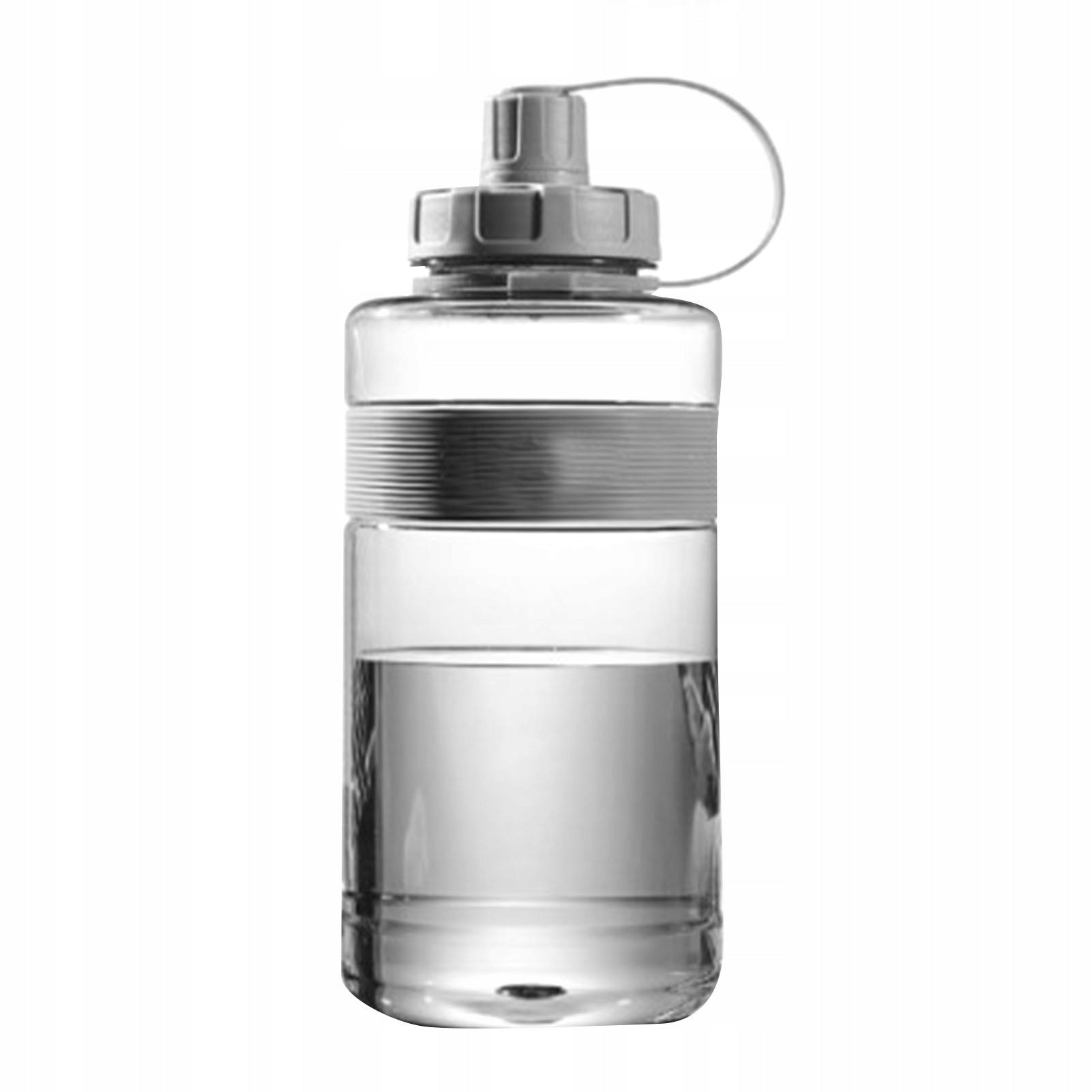 WATER BOTTLE SPORTS SCOOP STRAW HOLDER MOTIVATIONAL TRAINING 2L Volume 2000 ml