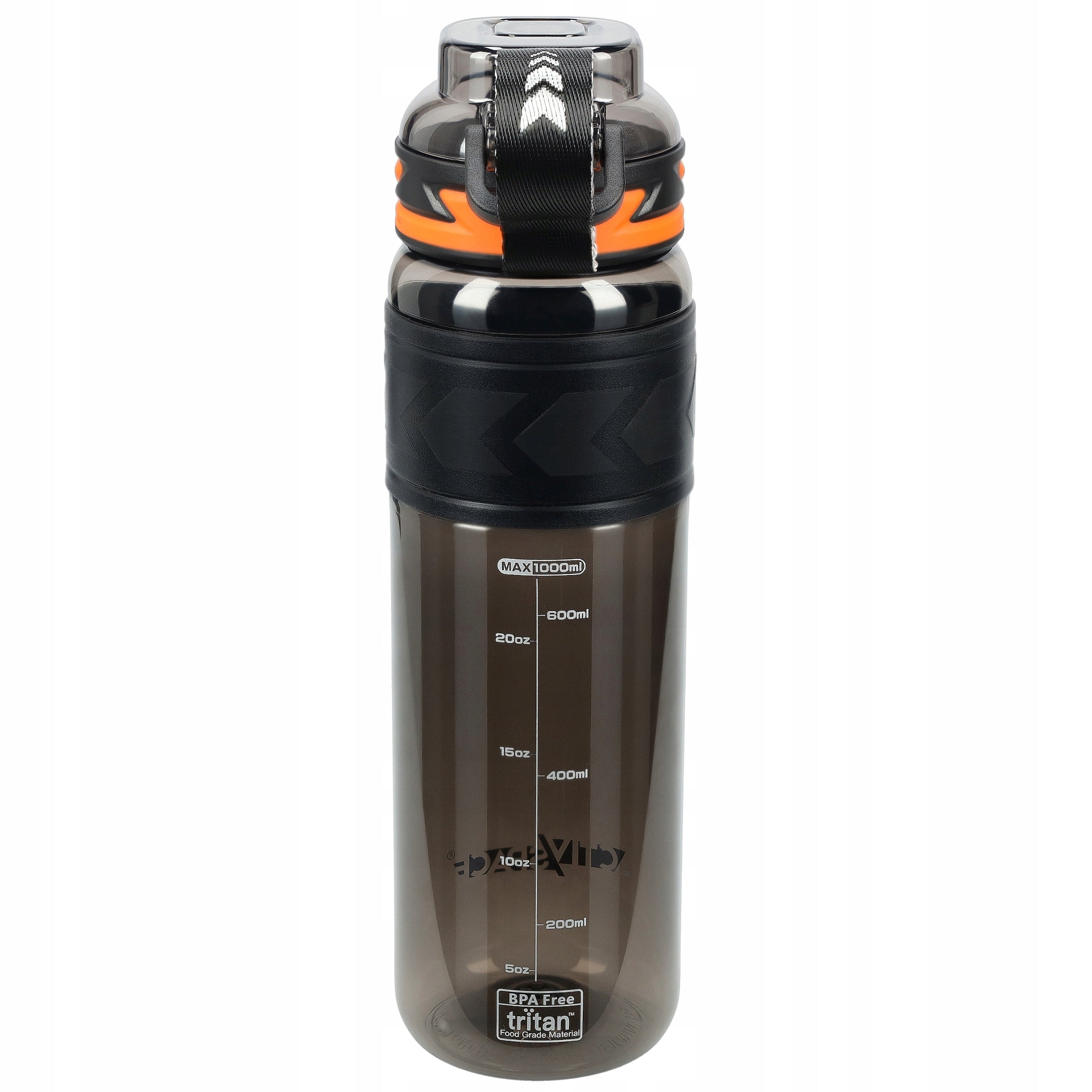 WATER BOTTLE SPORTS WATER BOTTLE SEALED REUSABLE SCOOP TRITAN 1000ml AS Model Sportowa butelka na wodę z tritanu - bidon 1000ml