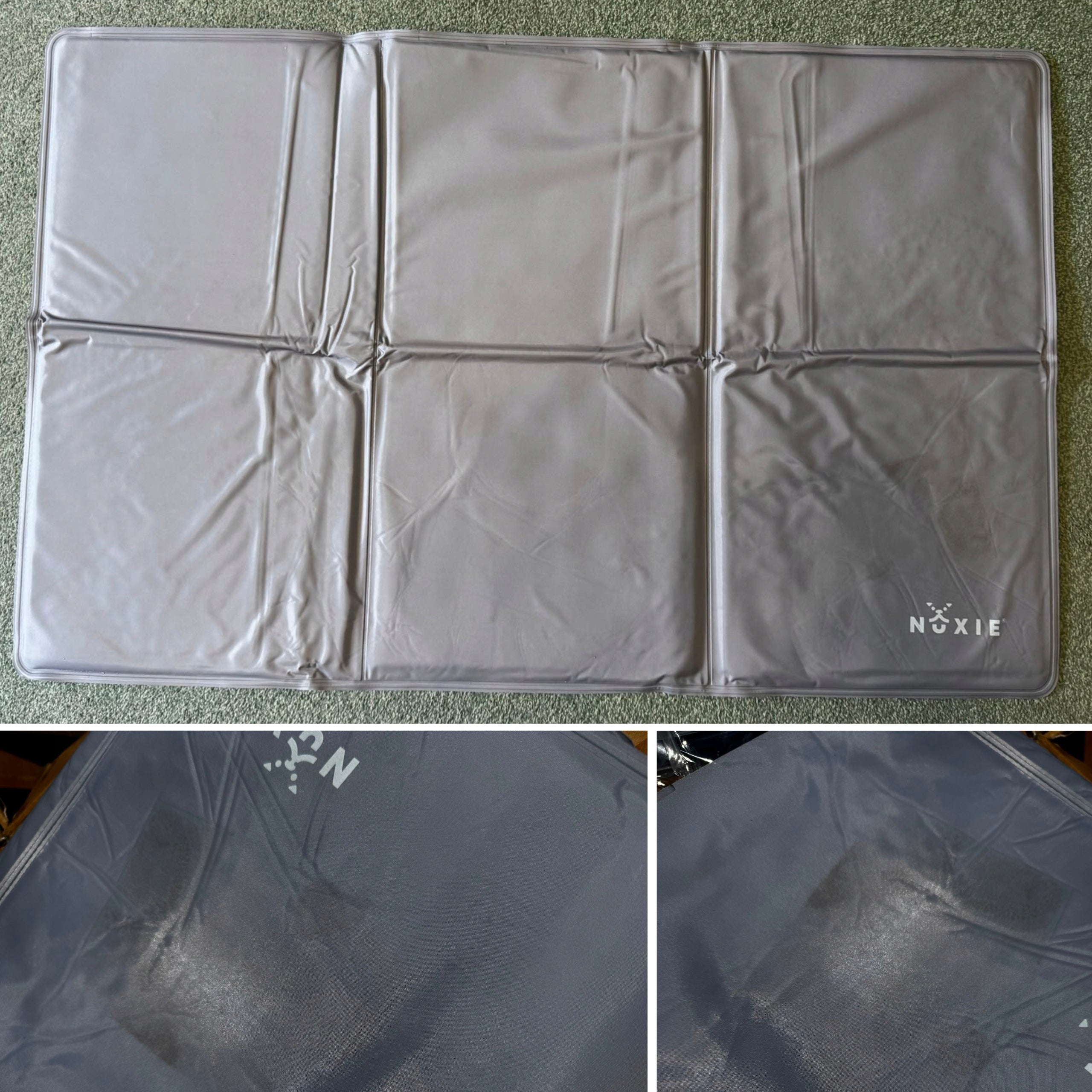 WATER COOLING MAT LARGE 110x70cm GEL DOG BED CAT GARDEN Manufacturer code 4LAPKI MATA CHŁODZĄCA DLA PSA KOTA NA LATO