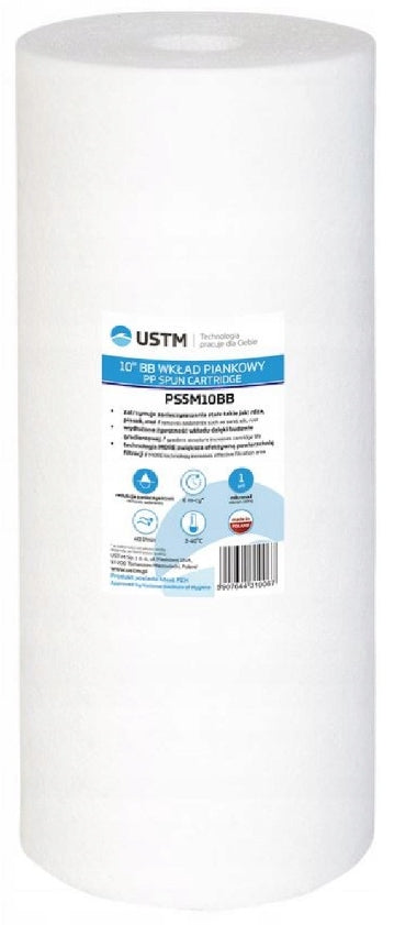WATER FILTER CARTRIDGE 10" BB FOAM PRE-FILTRATION 5 MICRONS Packaging status original