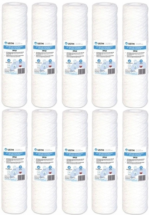 WATER FILTER STRING CARTRIDGE 1 MIK PP1 USTM x 10