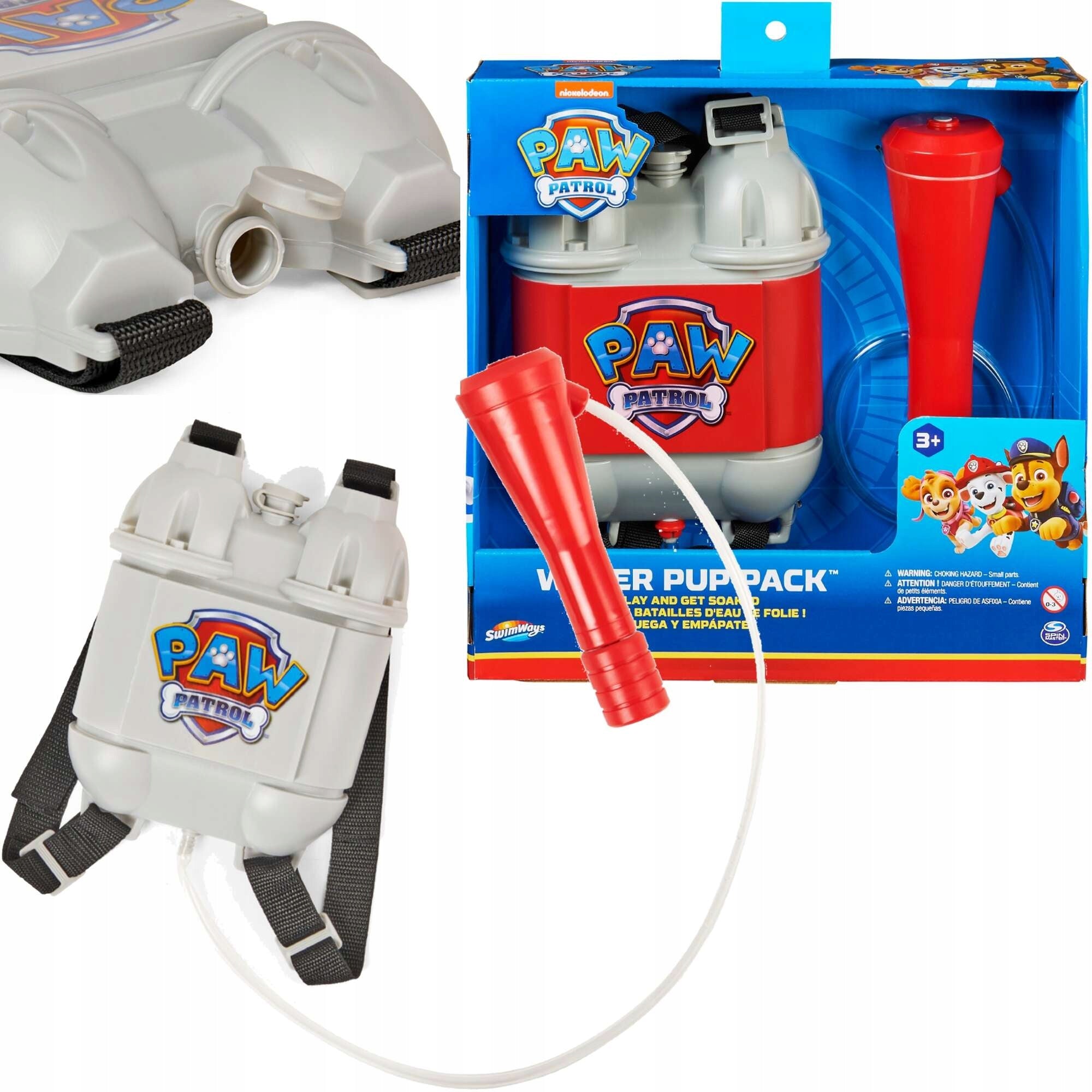WATER GUN BACKPACK PUMP THROWER ADJUSTABLE FOR 1L. PSI PATROL