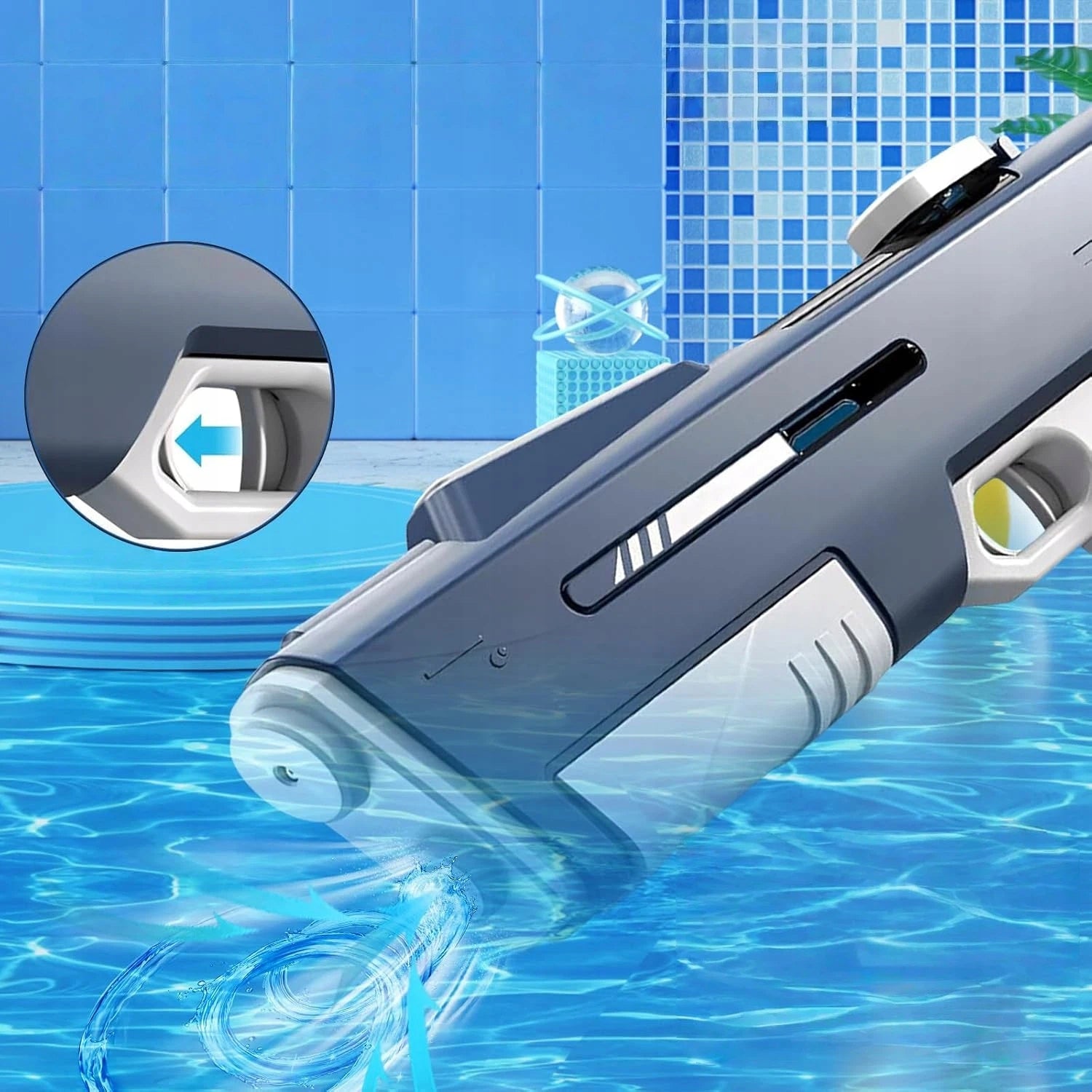 WATER GUN ELECTRIC RIFLE AUTOMATIC WATER GUN AKU Character/Title none