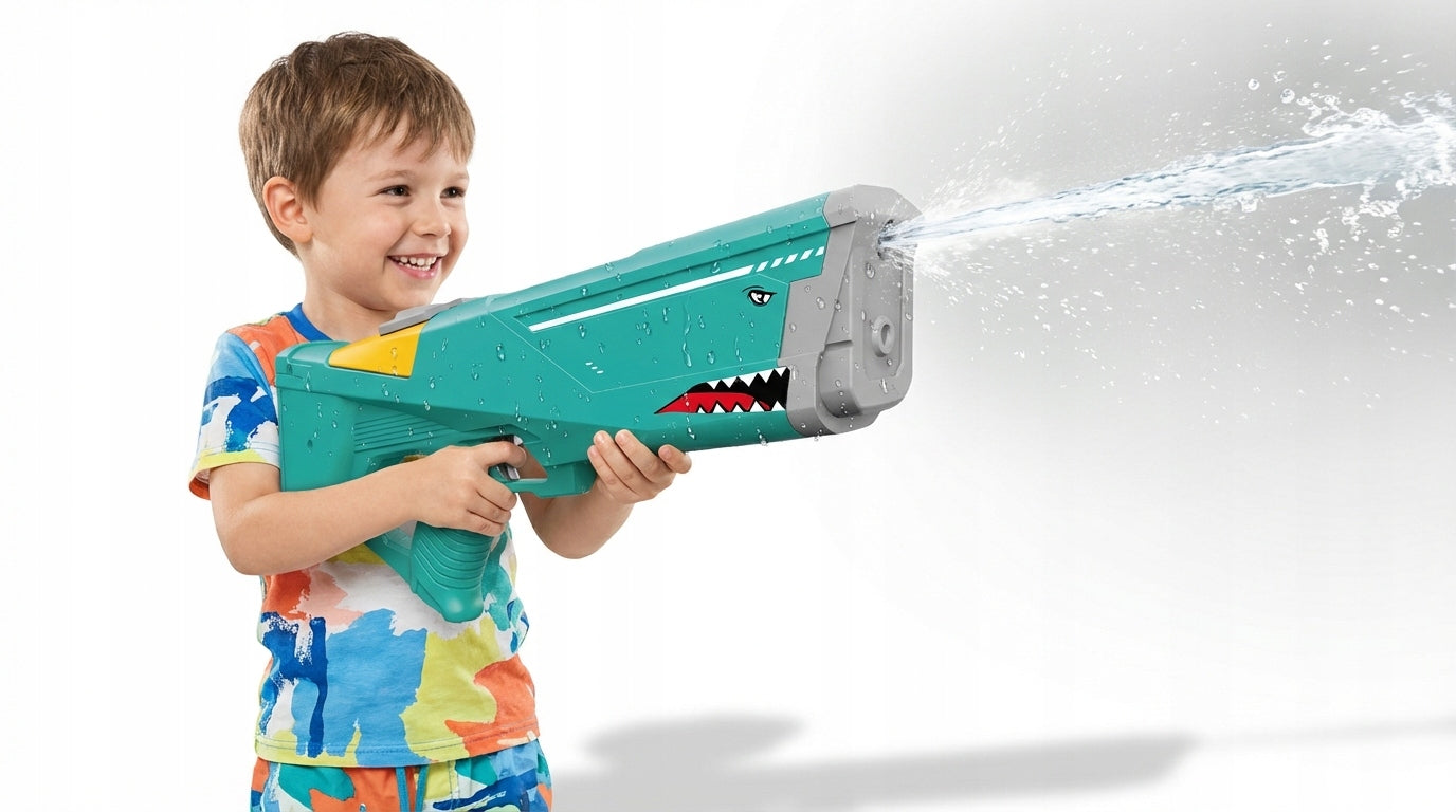 WATER GUN RIFLE AUTOMATIC Electric Water Thrower USB CABLE Kind water gun