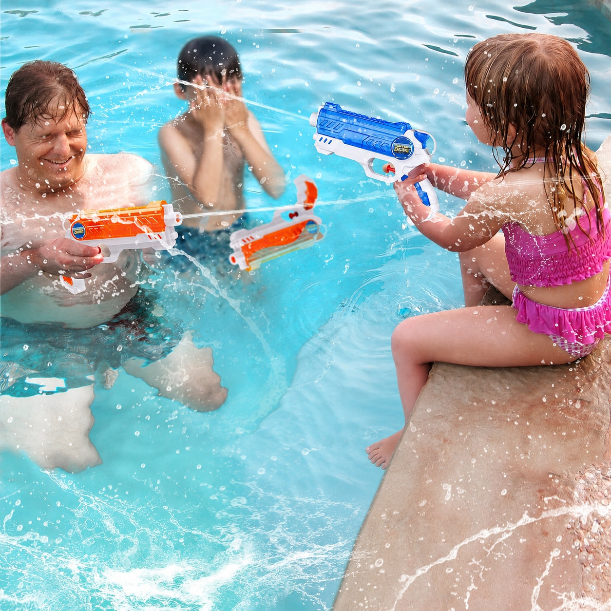 WATER GUN SMIGUS 23CM WATER TOY COLORS Brand no brand