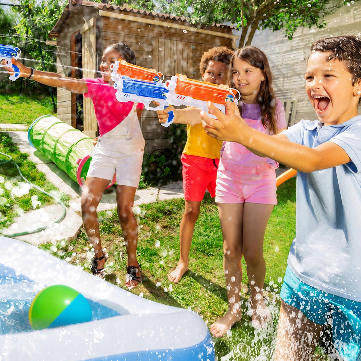 WATER GUN SMIGUS 23CM WATER TOY COLORS Certificates and opinions CE EN 71