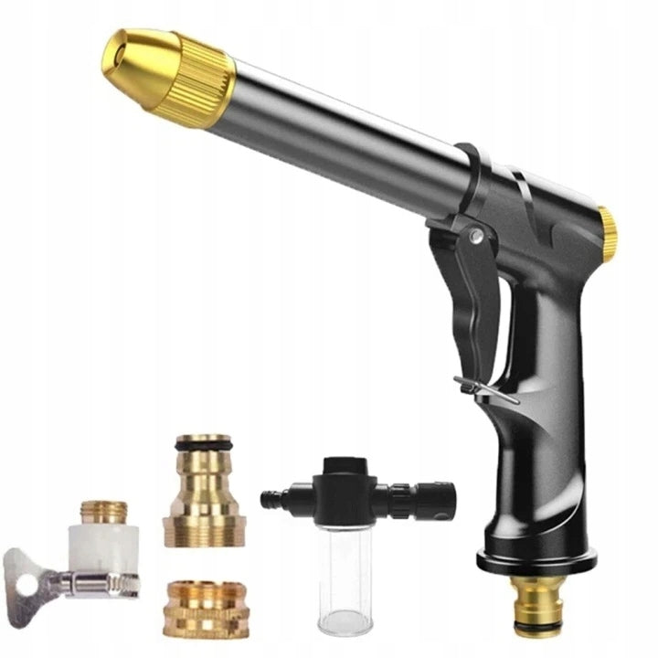 WATER GUN WATERING HOSE GARDEN SPRINKLER CAR PRESSURE ADJUSTMENT