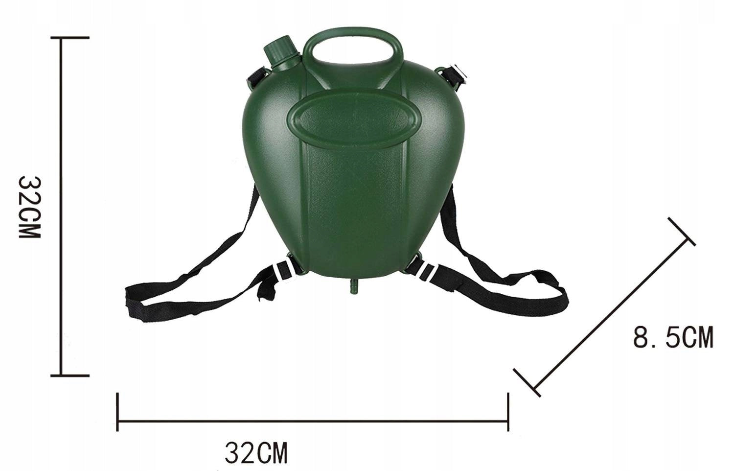 WATER GUN WITH LARGE TANK 2,3L PEE BACKPACK WATER GUN Packaging status original