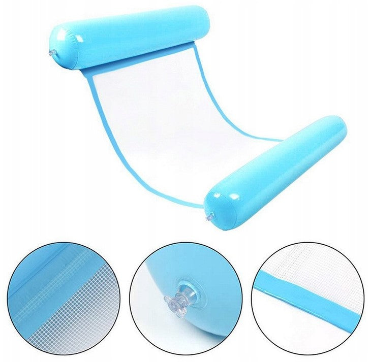 WATER HAMMOCK INFLATABLE POOL LOUNGER MATTRESS FOR SWIMMING BEACH CHAIR Packaging status original