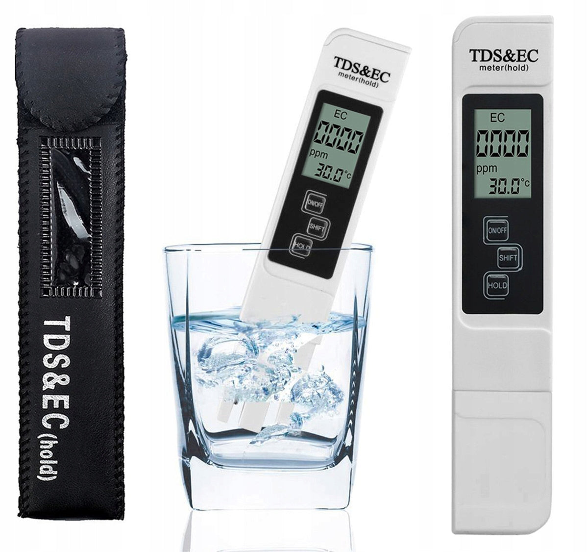WATER HARDNESS TESTER METER FOR AQUARIUM TEMPERATURE OSMOSIS TDS