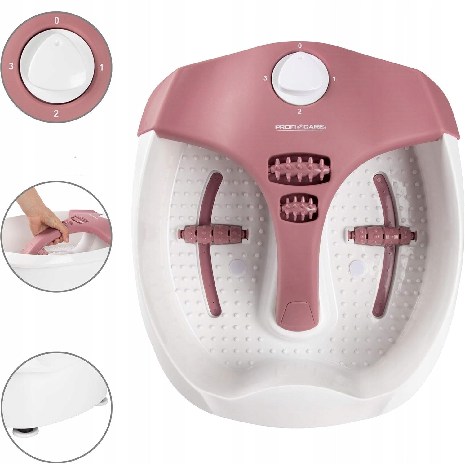 WATER MASSAGER FOR FEET BATH HYDROMASSAGER HEATING WATER SPA VIBRATION Packaging status original
