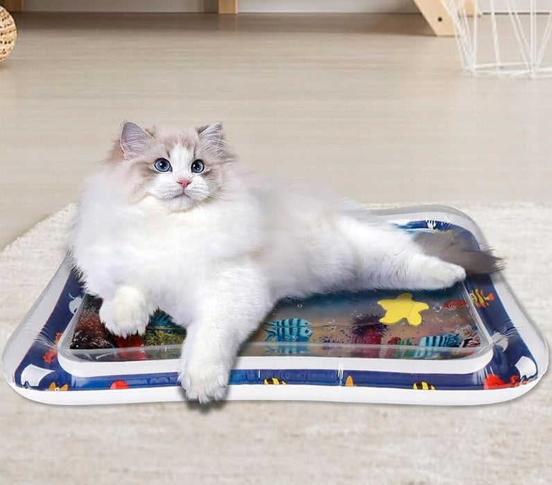 WATER MAT FOR CATS,DOGS SENSORY WATER MAT FOR PETS TO PLAY WITH Kind mat