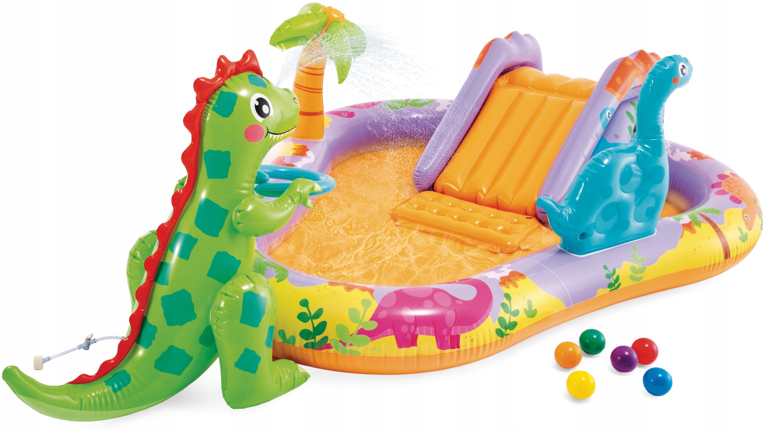 WATER PLAYGROUND DINOSAURS 201x157x69 cm - INTEX 56139 model 2026
