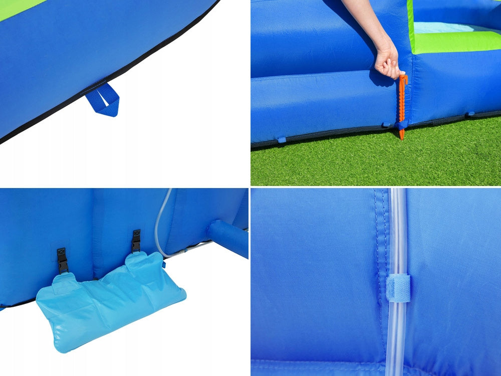 WATER PLAYGROUND FOR CHILDREN INFLATABLE LARGE SWIMMING POOL SLIDE WALL BESTWAY Height 270 cm