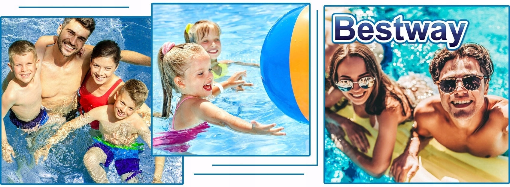 WATER PLAYGROUND FOR CHILDREN INFLATABLE POOL FOUNTAIN SLIDE + TOYS Length 334 cm