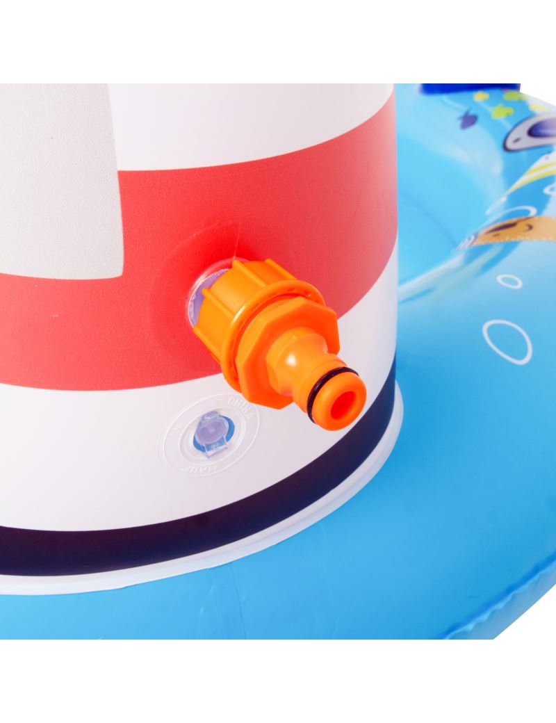 WATER POOL PLAYGROUND CHILDREN FOUNTAIN SLIDE Volume 160 l