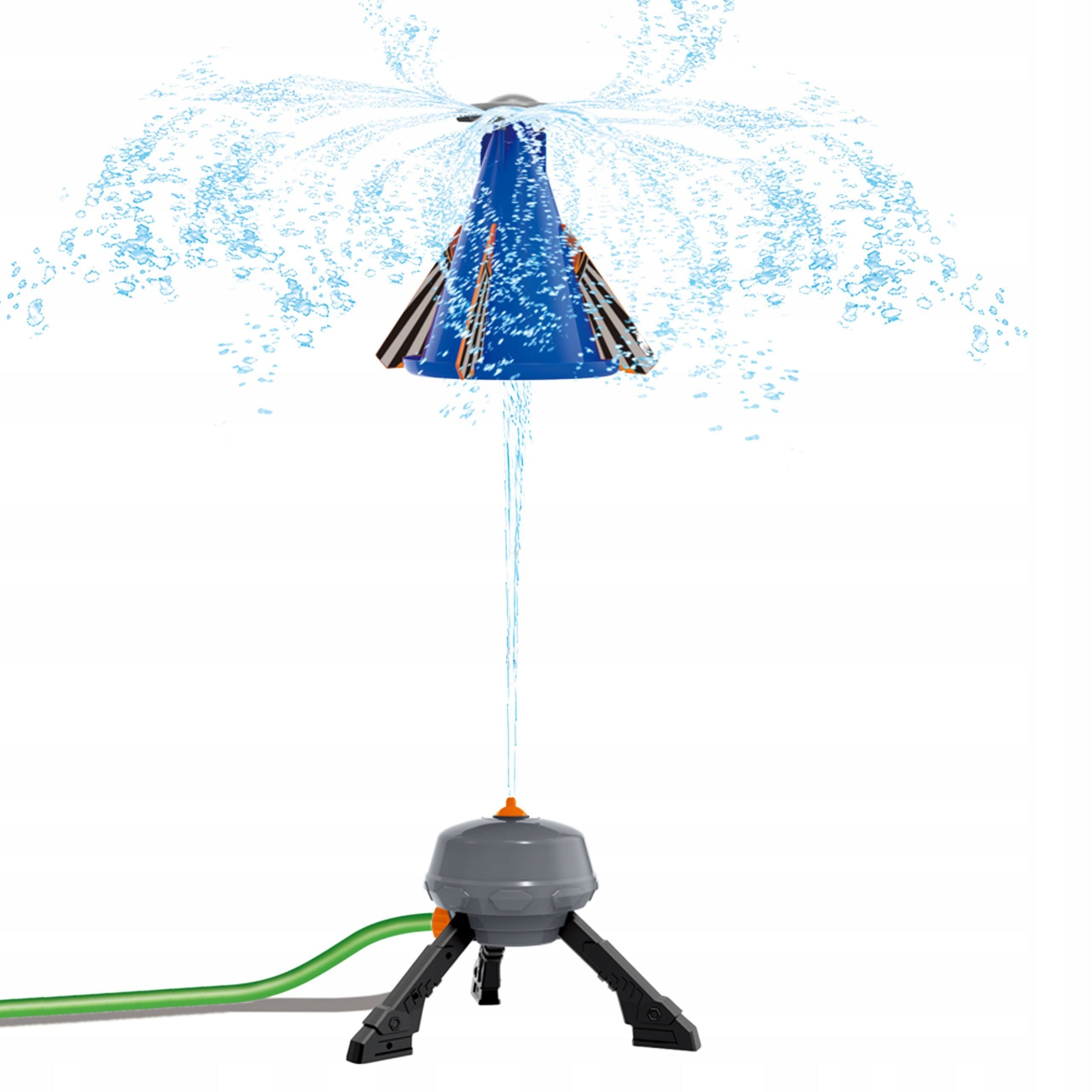 WATER ROCKET FOUNTAIN WATER TOY FOR GARDEN SPRINKLER WOOPIE Packaging status original