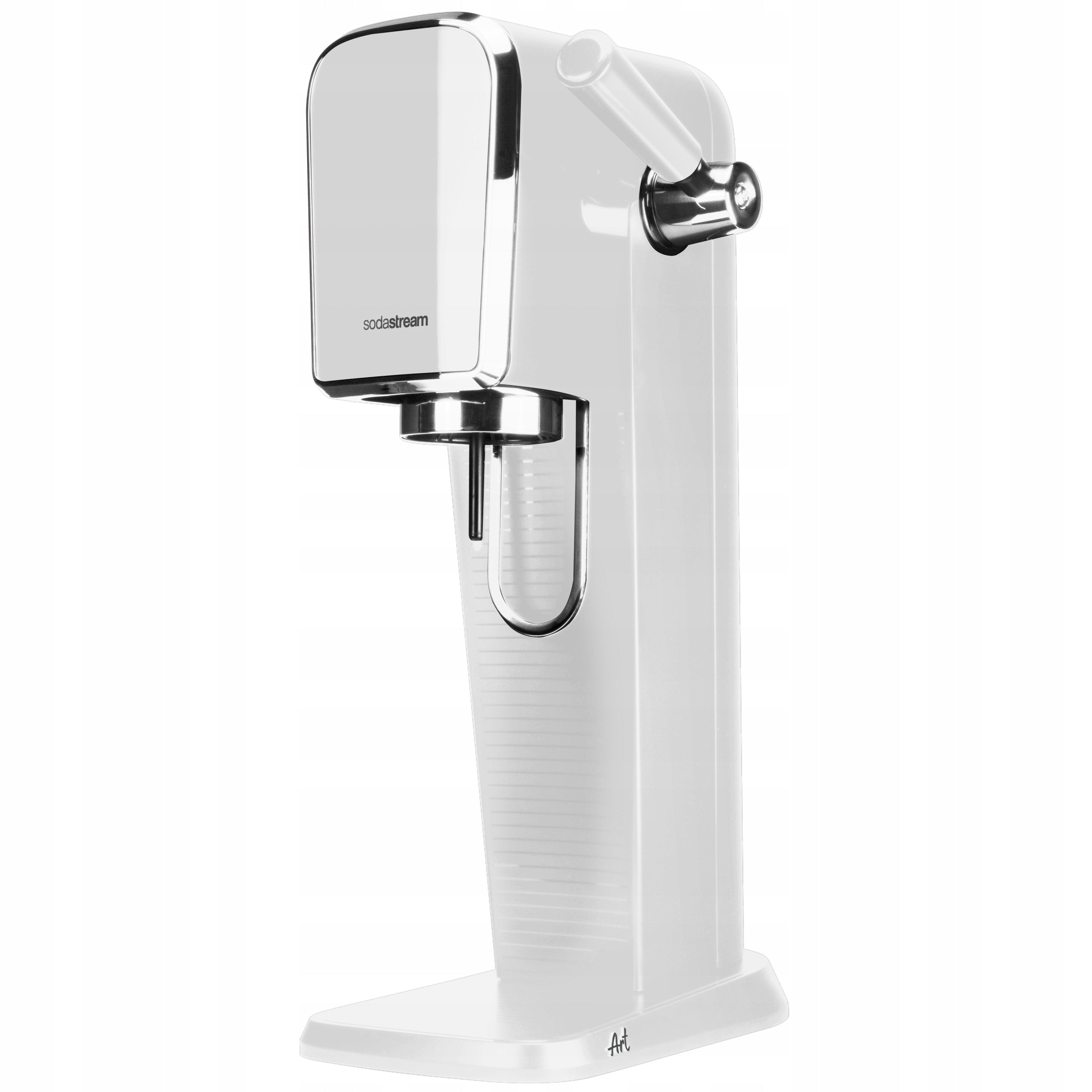 WATER SATURATOR SODASTREAM ART WHITE + 4 BOTTLES + SACHETS SET Packaging status original