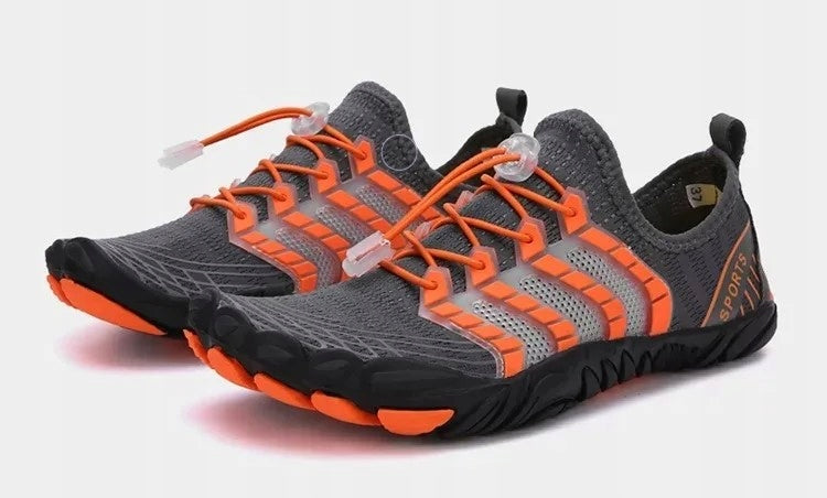 WATER SHOES + BEACH BAG SWIMMING SEA URCHINS CORAL REEF ORANGE Gender unisex product