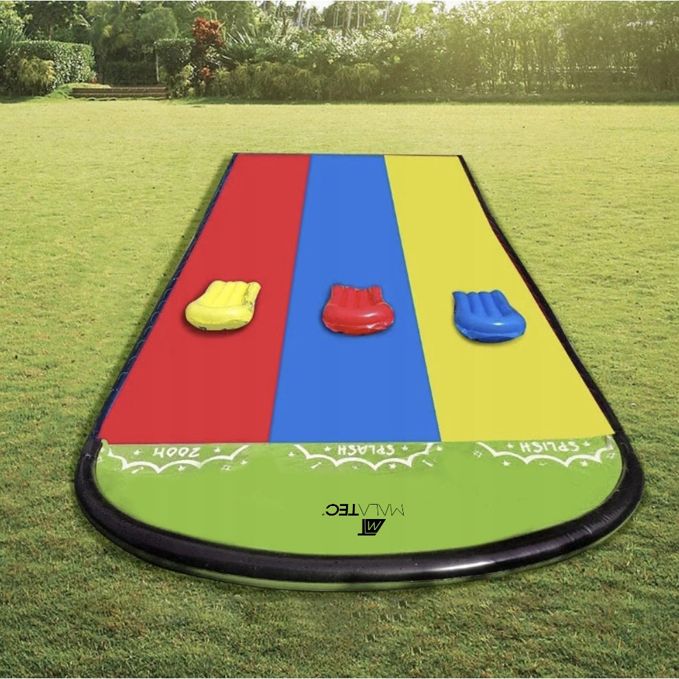 WATER SLIDE GARDEN TRACK WATER SLIDE MAT + FREEBIES Brand no brand