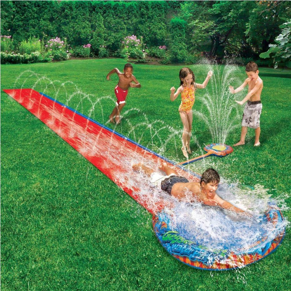 WATER SLIDE SINGLE SLIDE WITH FOUNTAIN + CHILDREN'S BOARD SLIDE Manufacturer code ŚLIZG