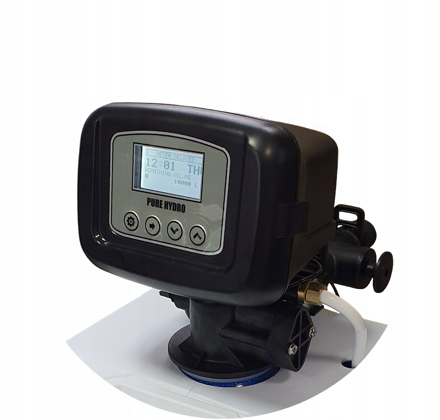 WATER SOFTENER 32L, ENEMA, SALT ALARM, DRY TANK, UP-FLOW, MENU PL. Manufacturer code PURE HYDRO 32 DF