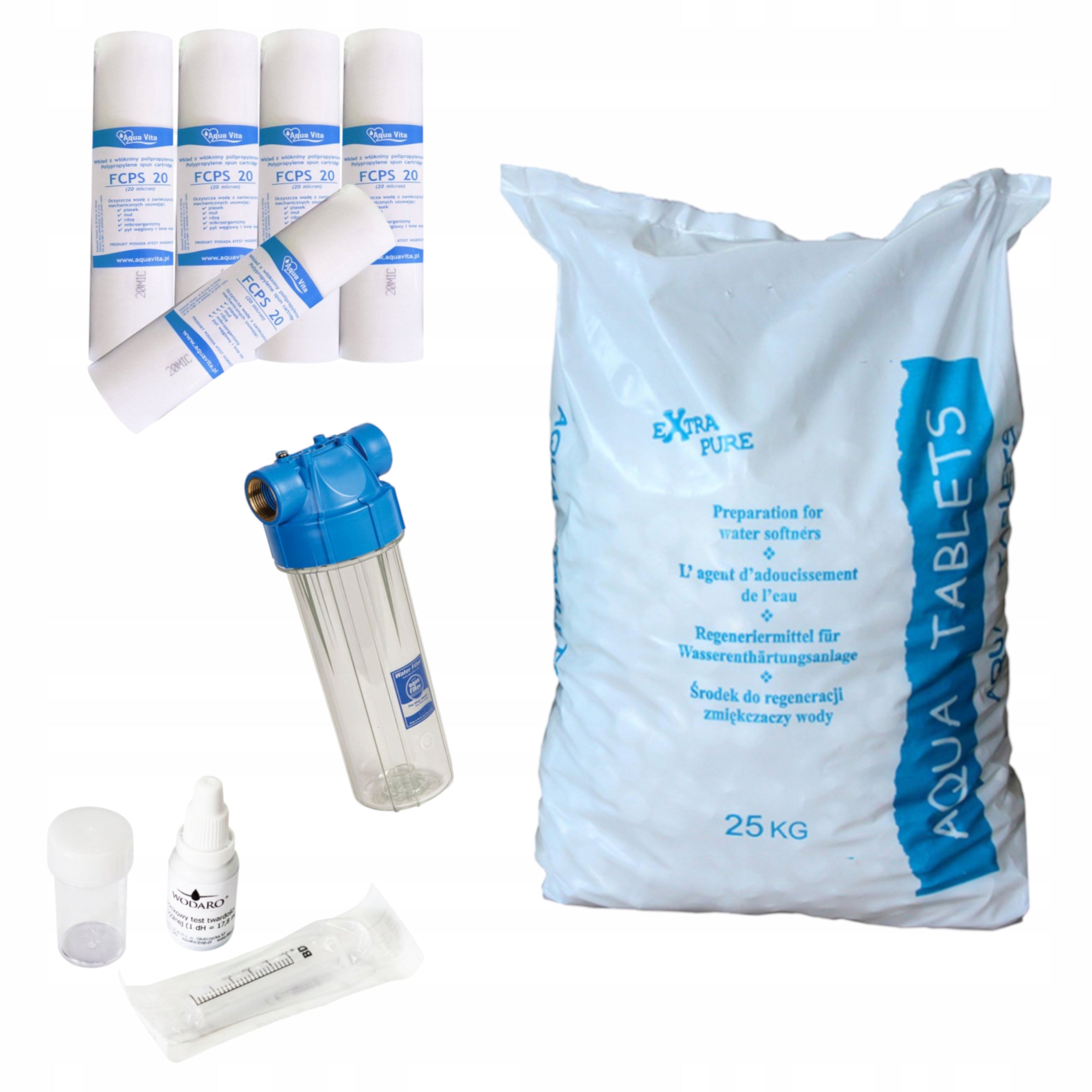 WATER SOFTENER Automatic RX 20 SLIM + FREEBIE Starter package Manufacturer code eco slim line 20