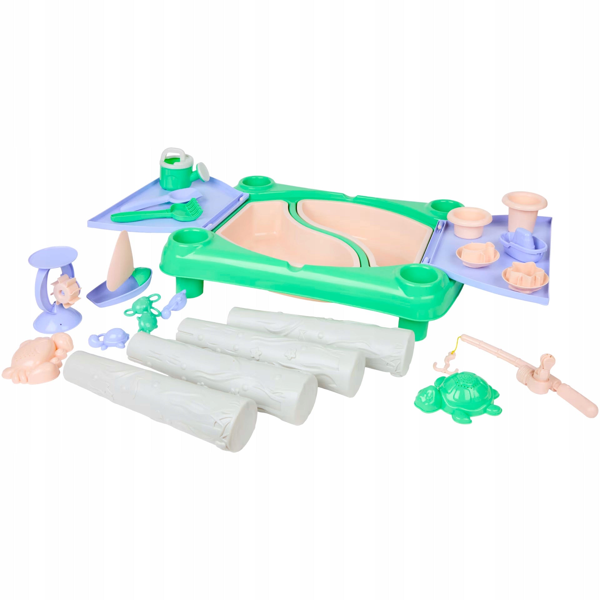WATER TABLE FOR PLAYING WITH SAND AND WATER FOR CHILDREN + WATER SAND TOYS Brand Mini Matters
