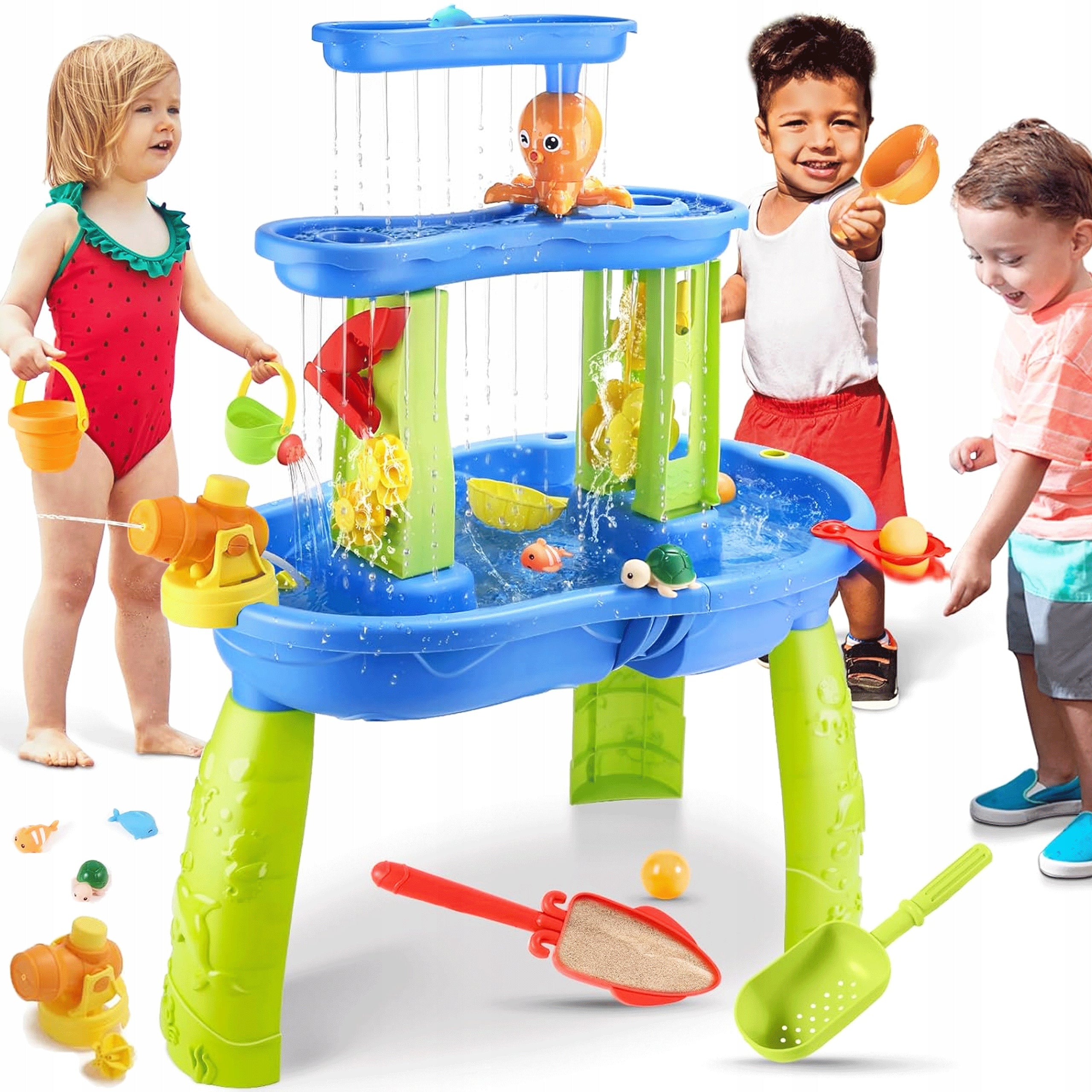 WATER TABLE SANDBOX MOLDS WATERING CAN OCTOPUS ACCESSORIES MATADI