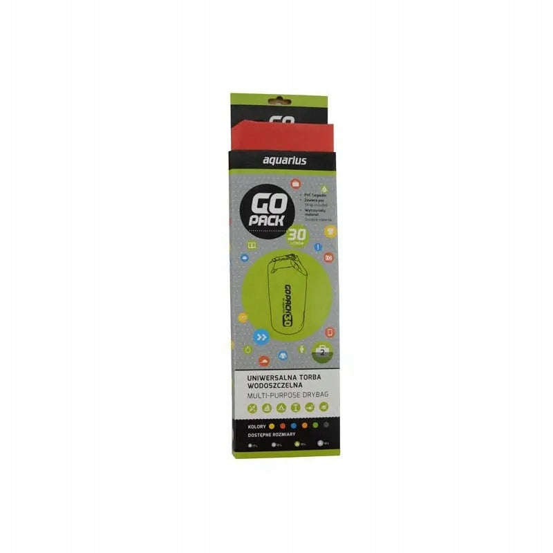 WATERPROOF BAG 30 l SAILS HOLIDAY BEACH Color green