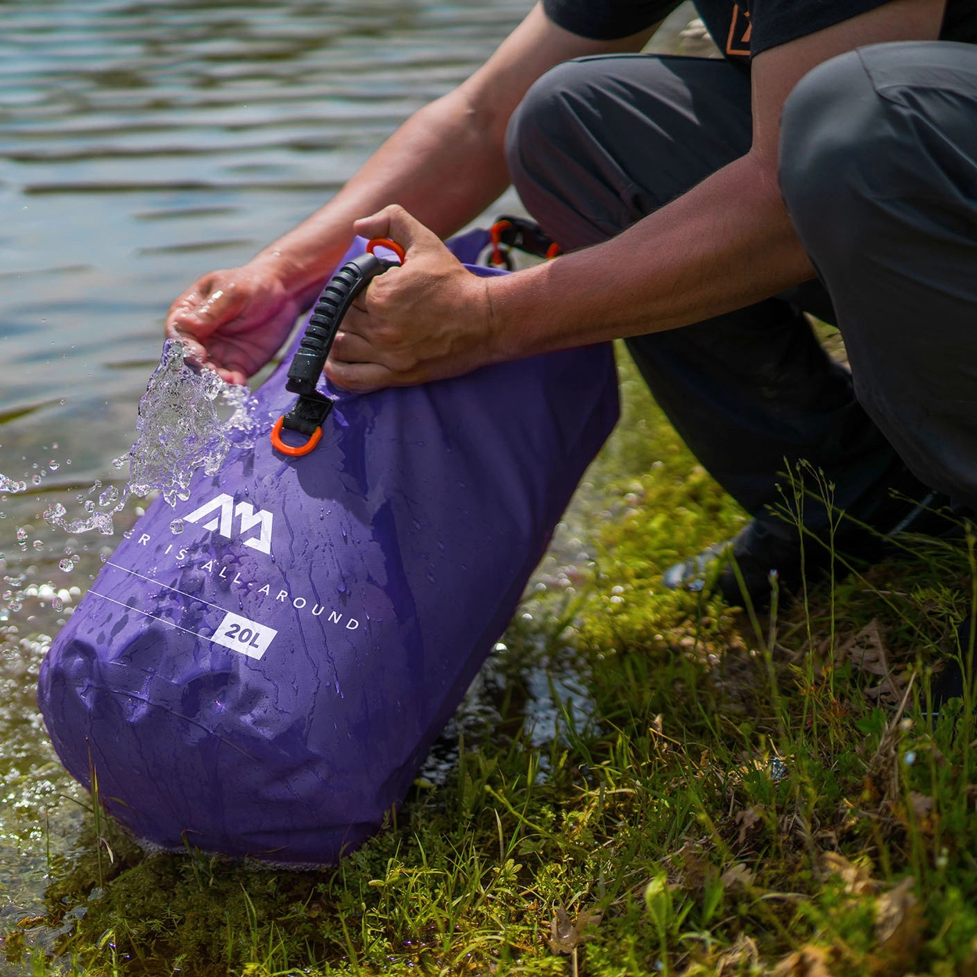 WATERPROOF BAG waterproof sup bag AQUA MARINA 20L Packaging status original