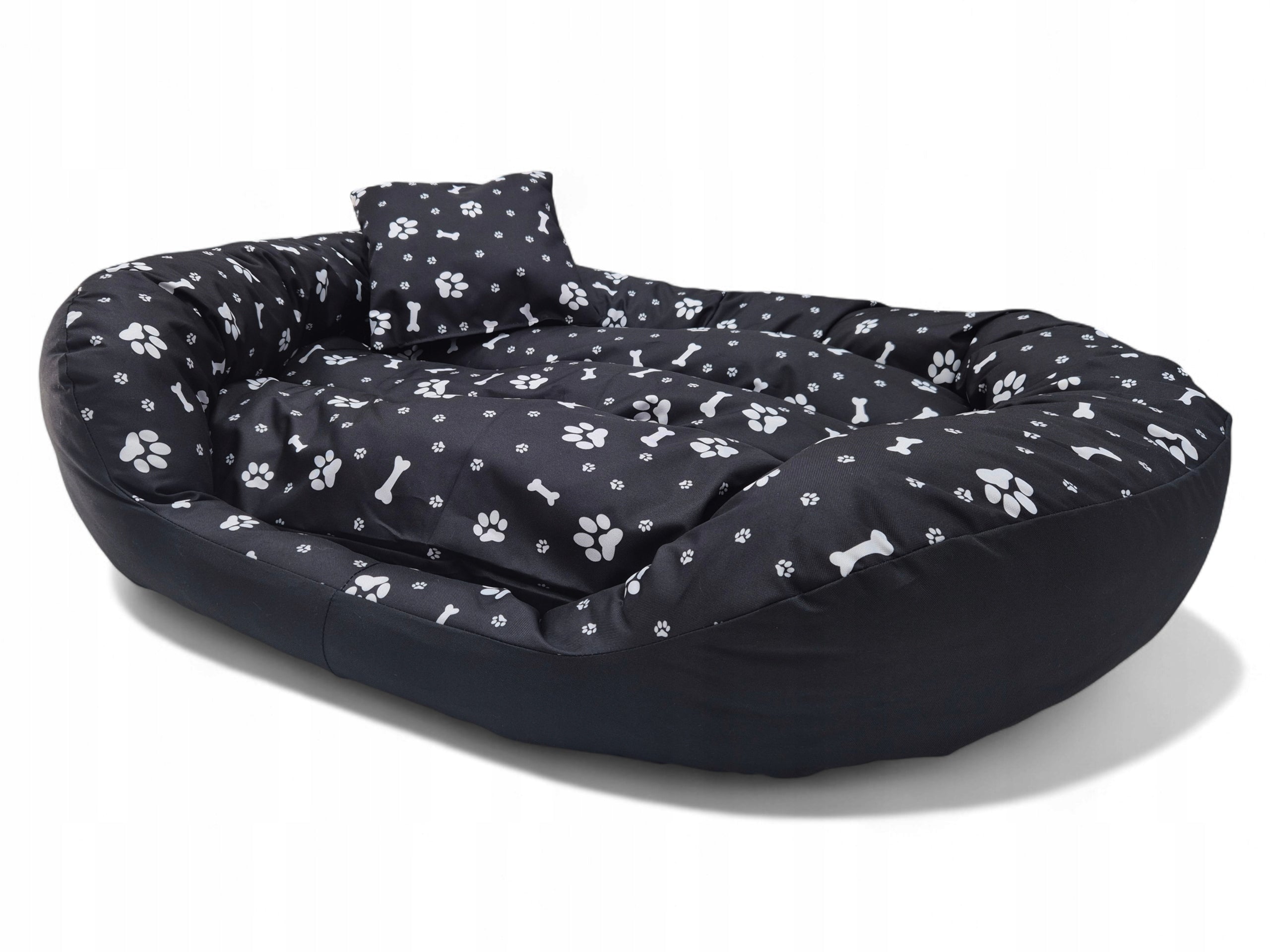 WATERPROOF BED COUCH BED DOG PLAYPEN 110x80 + PILLOW Model Legowisko dla psa XXL ortopedyczne wodoodporne XL