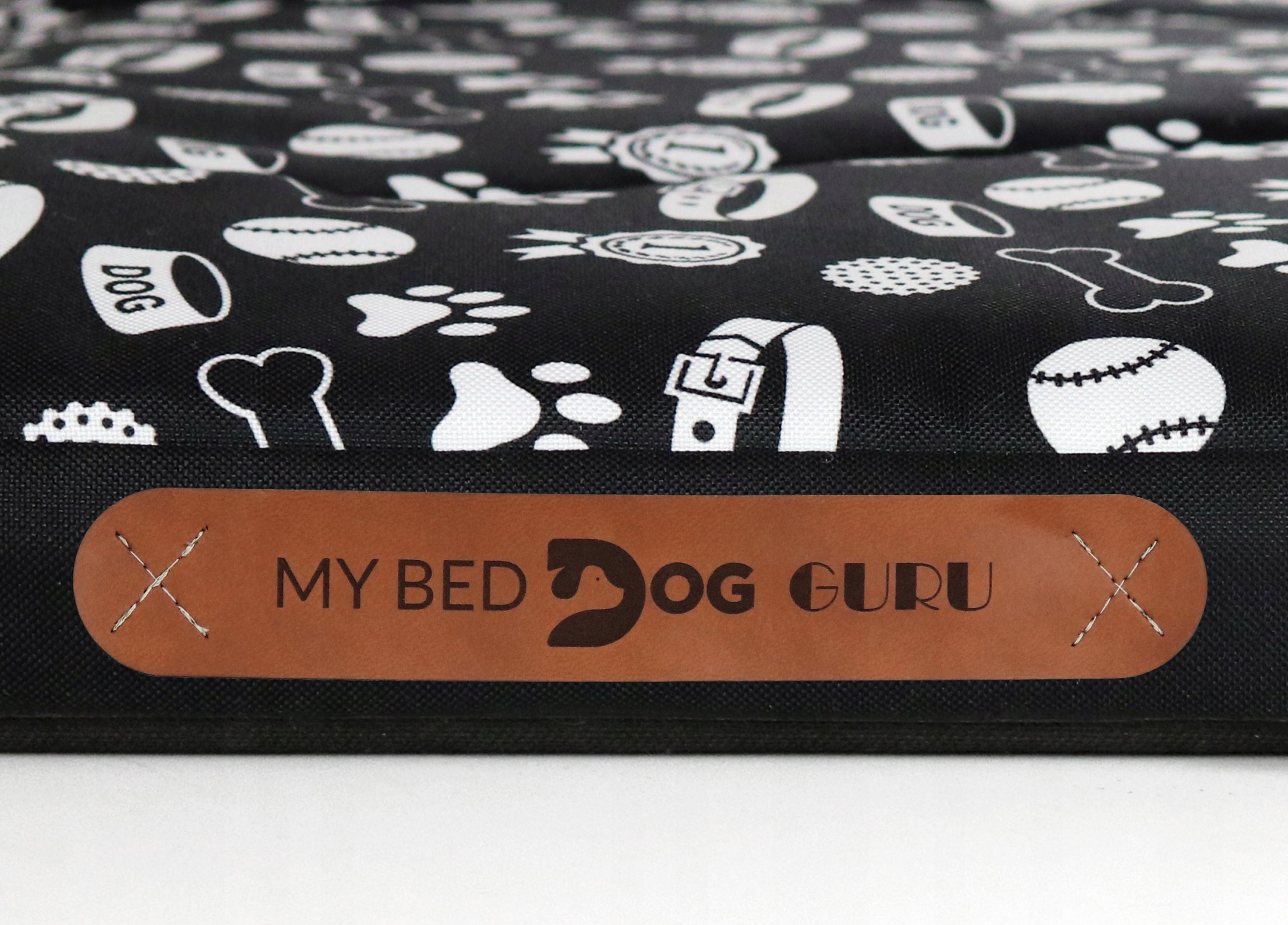 WATERPROOF BED MATTRESS DOG 100x70x5 cm LARGE BED XL WITH ZIPPER Length 100 cm