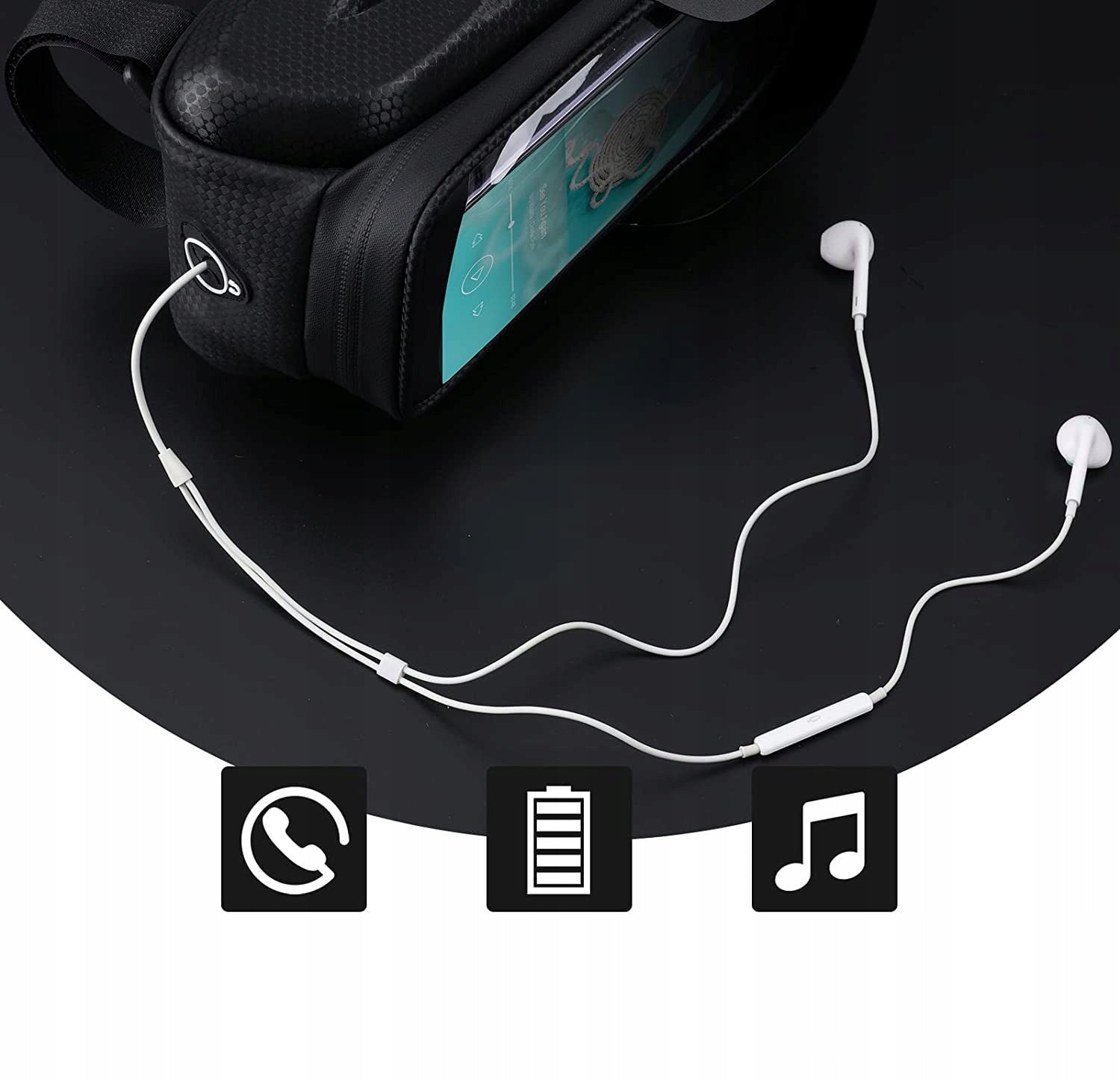 WATERPROOF BICYCLE BAG POUCH PHONE HOLDER For mobile
