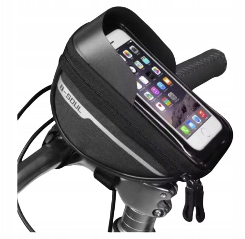 WATERPROOF BICYCLE BAG POUCH PHONE HOLDER SMARTPHONE HANDLEBAR FRAME