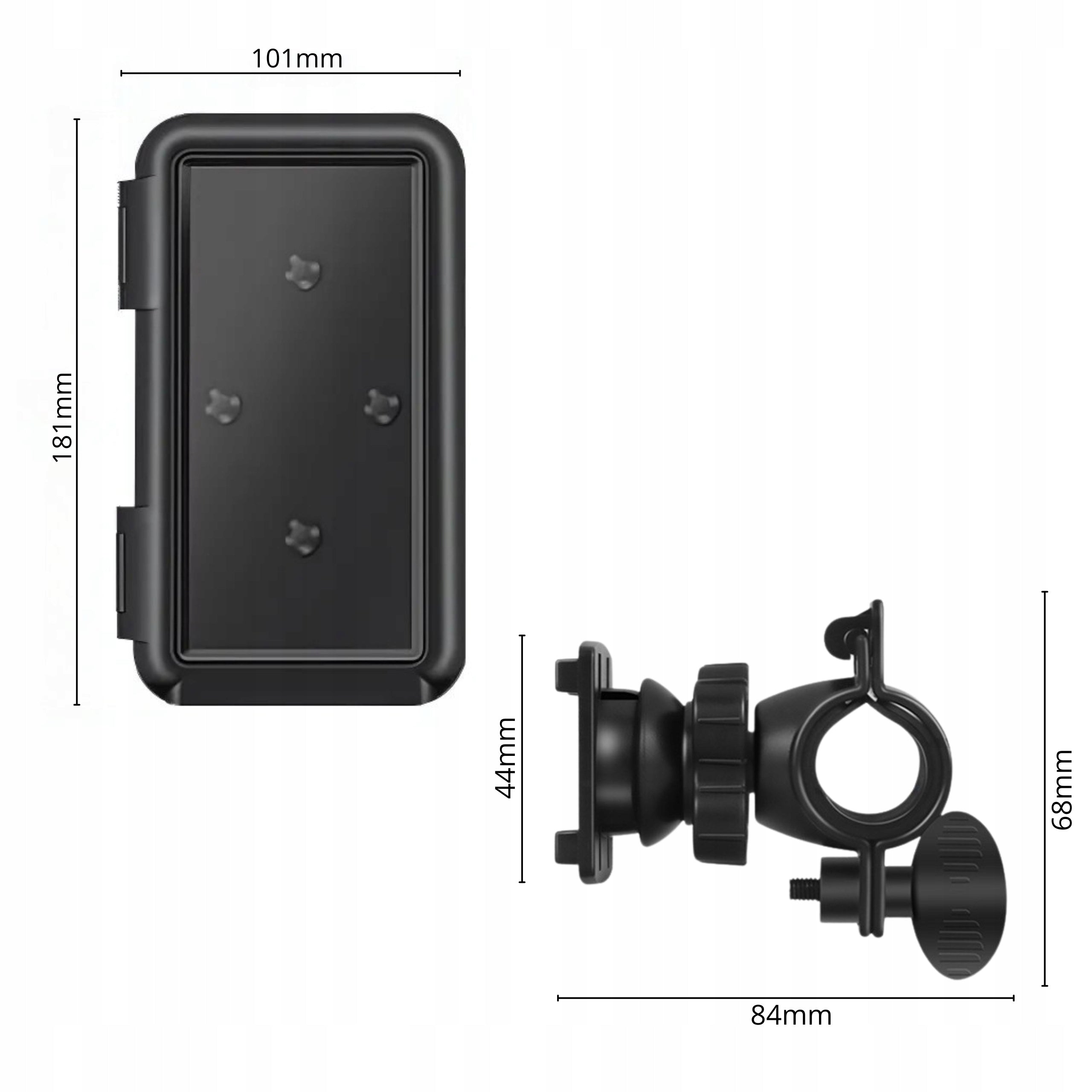 WATERPROOF BICYCLE HOLDER PHONE CASE FOR BICYCLE HANDLEBAR GXR-2 Packaging status original