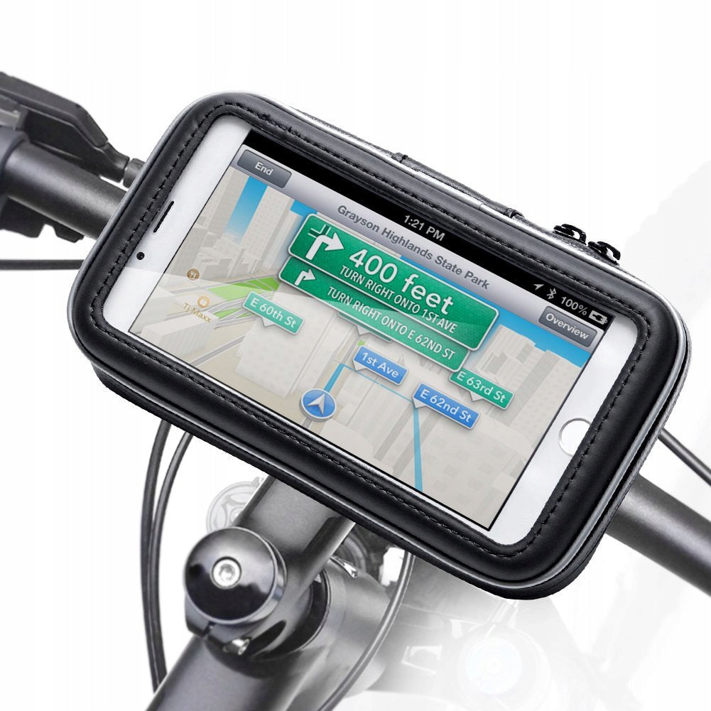 WATERPROOF BICYCLE PHONE HOLDER XL
