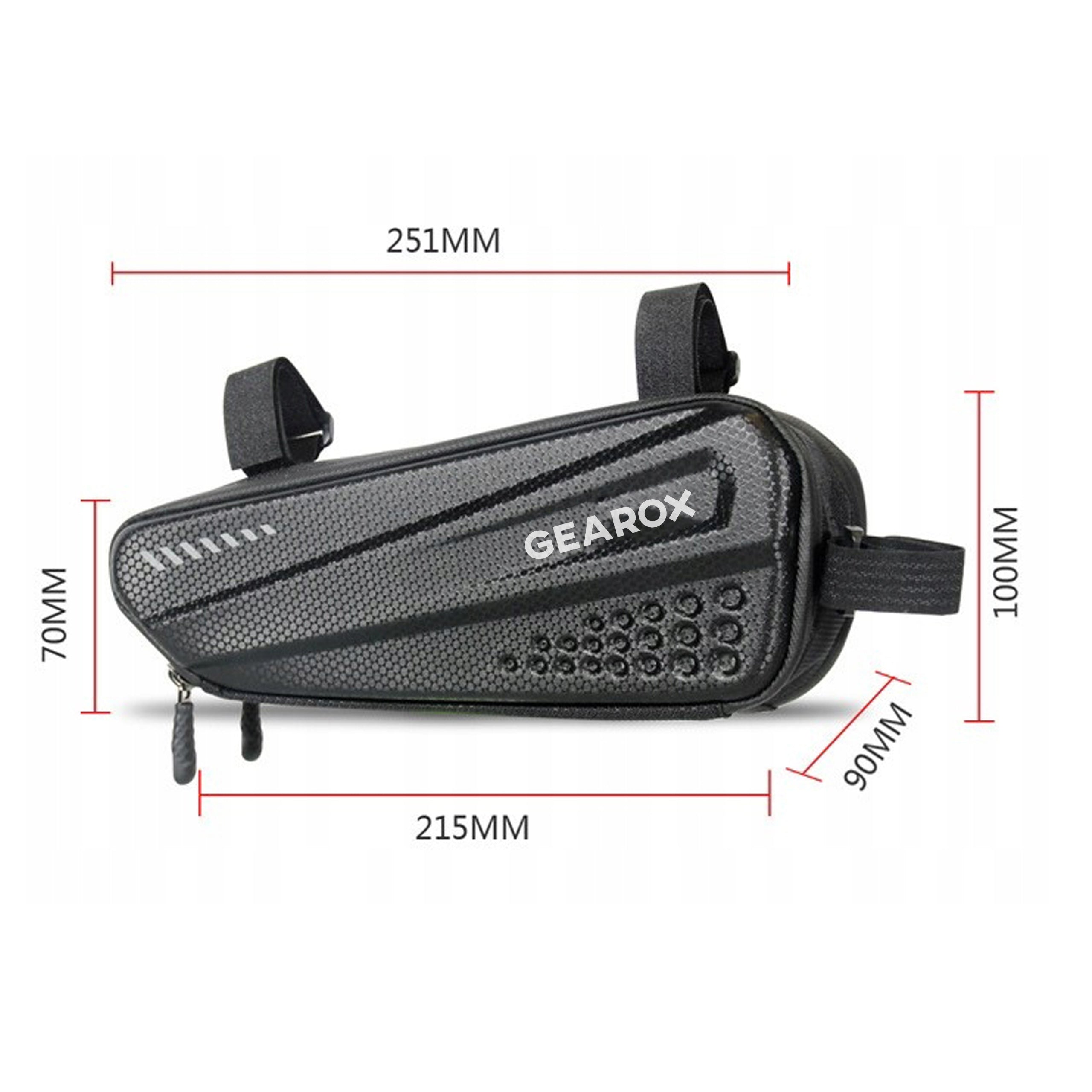 WATERPROOF BICYCLE POUCH BAG FOR BICYCLE UNDER FRAME GEAROX RIGID Manufacturer code Gearox 154
