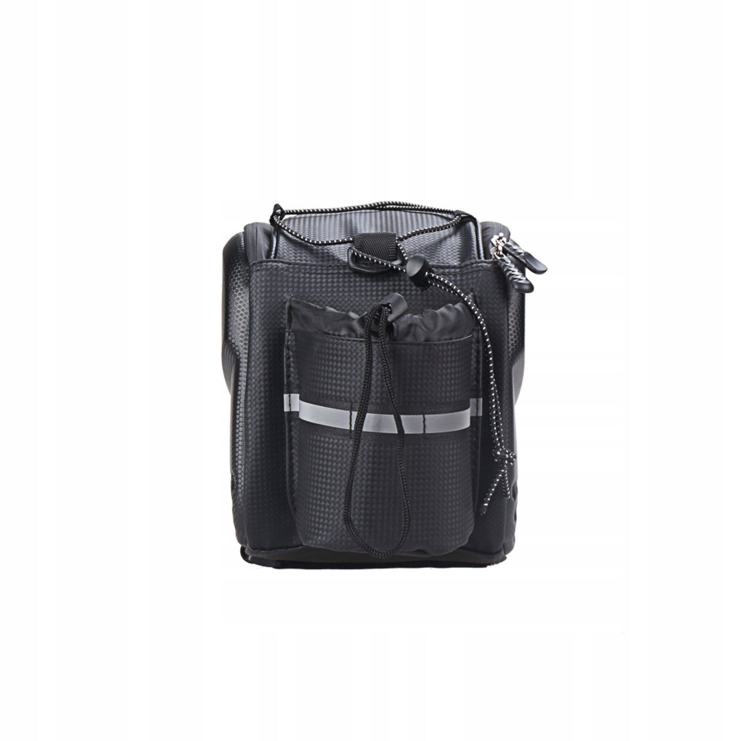 WATERPROOF BICYCLE POUCH FOR LUGGAGE COMPARTMENT ROOMY RIGID BAG 10L GEAROX Color black