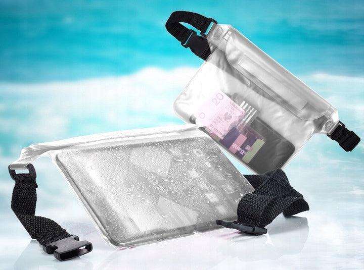 WATERPROOF CASE BELT COVER FOR DOKUMNETY PHONE SMALL Color transparent