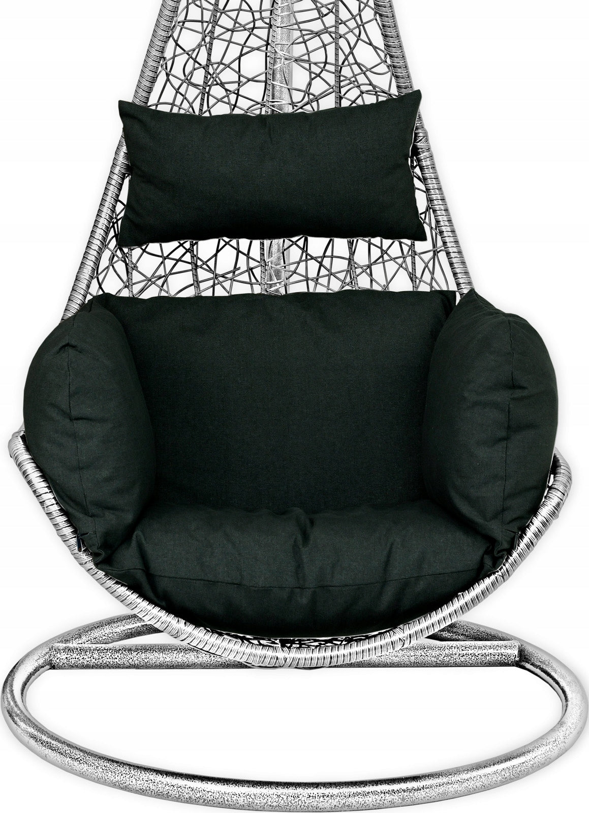 WATERPROOF CHAIR CUSHION HANGING ROCKING BASKET Pillow width 128 cm