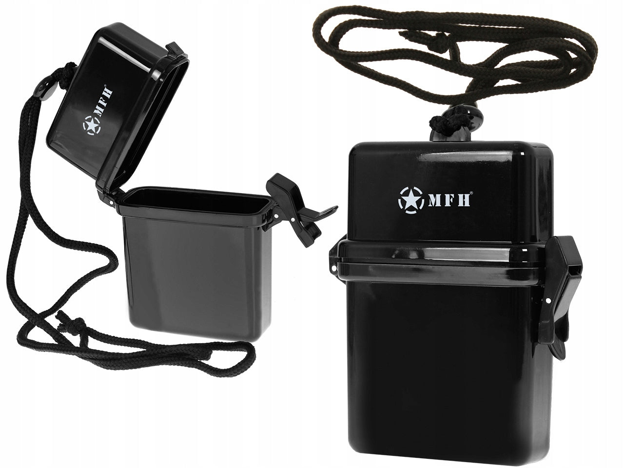 WATERPROOF CONTAINER TRANSPORT BOX Hermetic MFH 7x2,5x11 cm