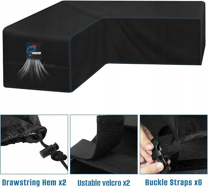 WATERPROOF COVER FOR CORNER SOFA L DURABLE 270x270x90cm Manufacturer no brand