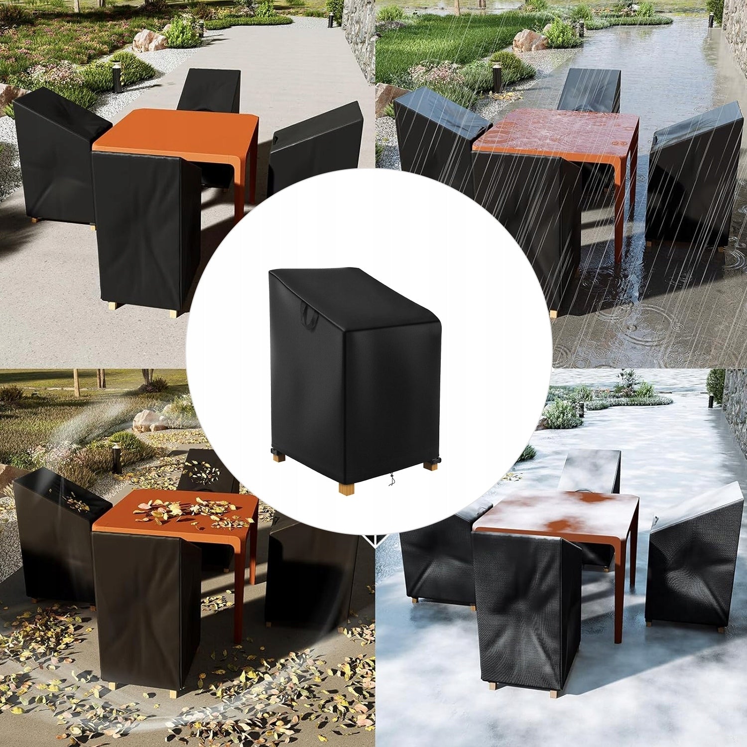 WATERPROOF COVER FOR GARDEN CHAIRS WATERPROOF 70*85*125 CM Manufacturer no brand