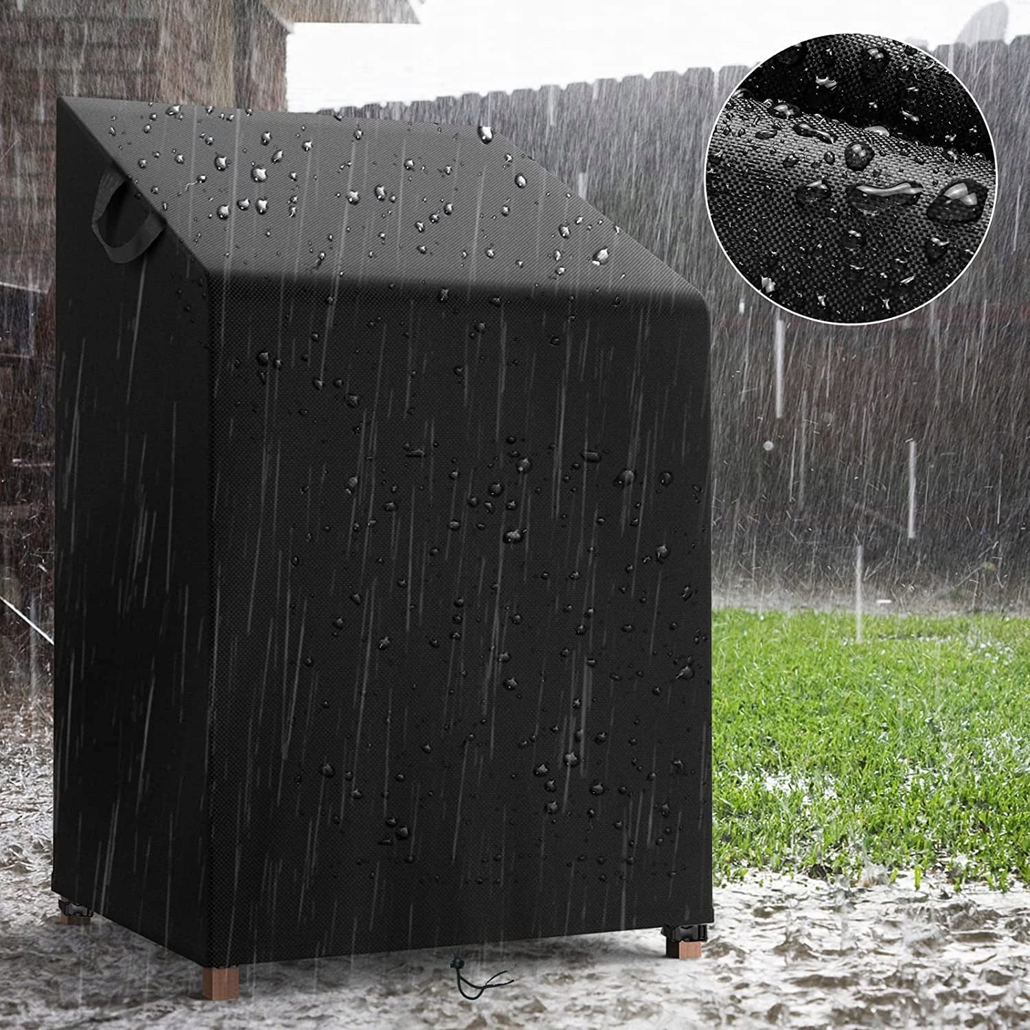 WATERPROOF COVER FOR GARDEN CHAIRS WATERPROOF 70*85*125 CM Product width 70 cm