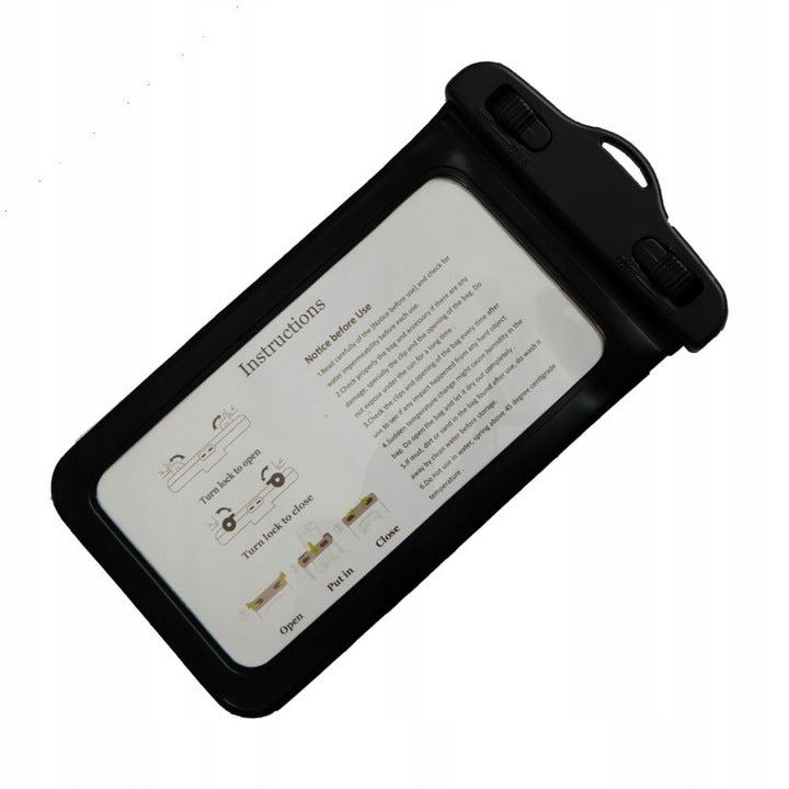 WATERPROOF COVER WATERPROOF PHONE CASE Color black